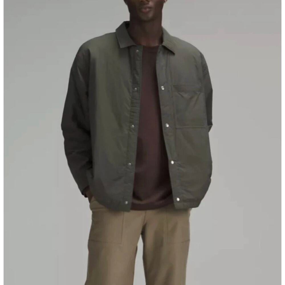 Lululemon Insulated Coaches Jacket Olive Green Size XL​​​